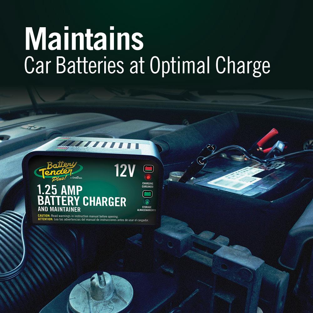 1.25 AMP Plus 12V Battery Charger