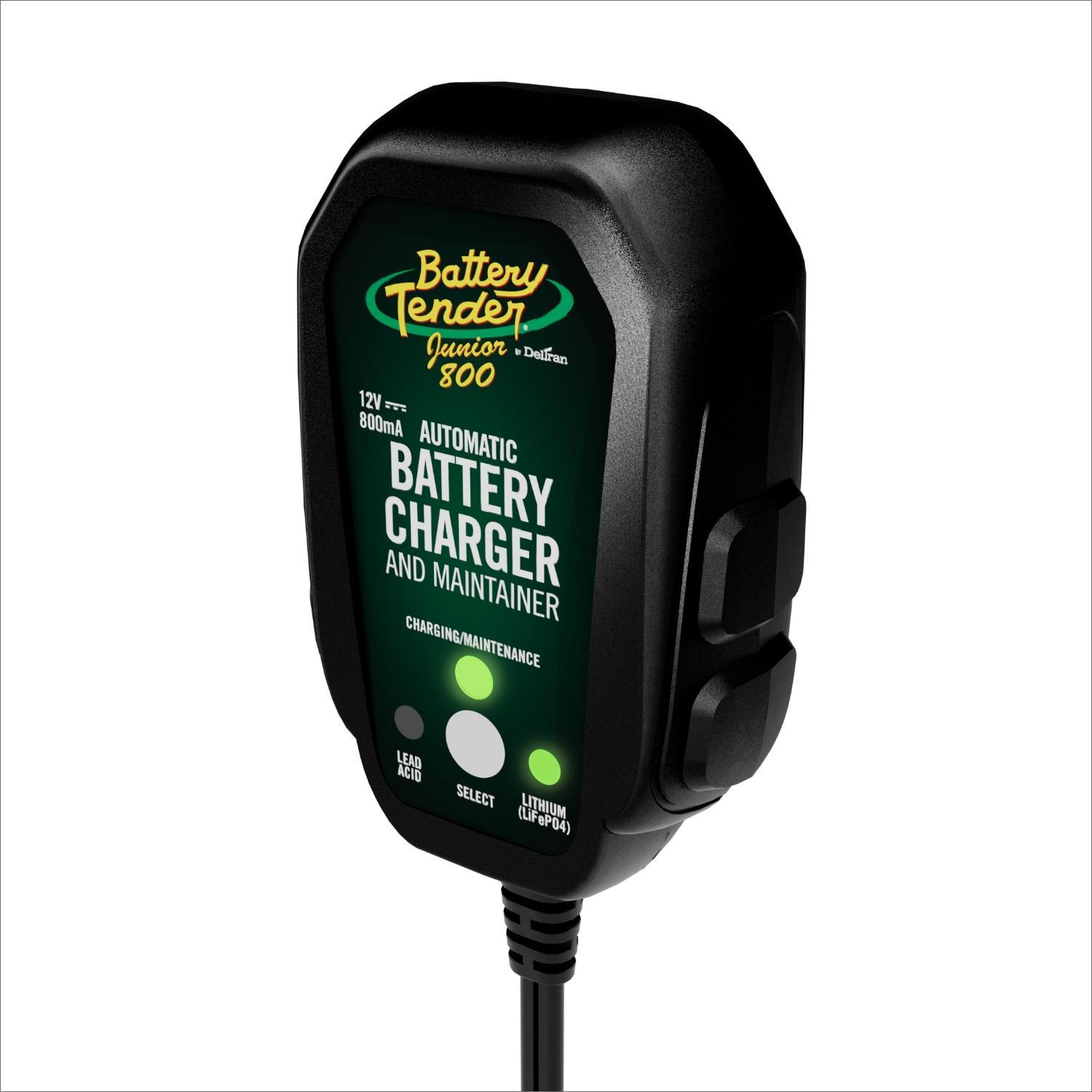 Chargeur de batterie chimique sélectionnable 800 mA 12 V