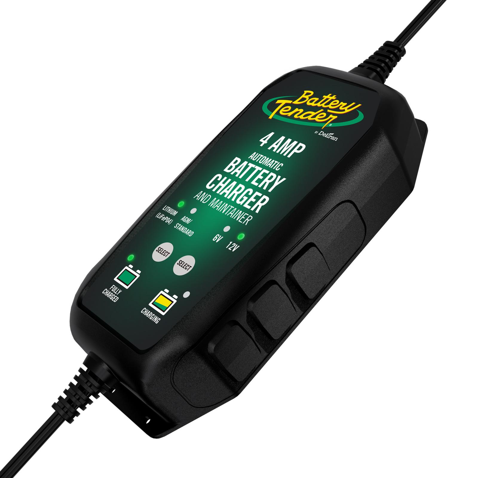 Cargador de batería conmutable Power Tender® de 4 amperios de 12 V/6 V