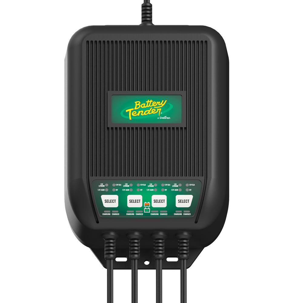 Chargeur de batterie WaveCharge 4 banques sélectionnables 12 V ou 6 V, 12 A