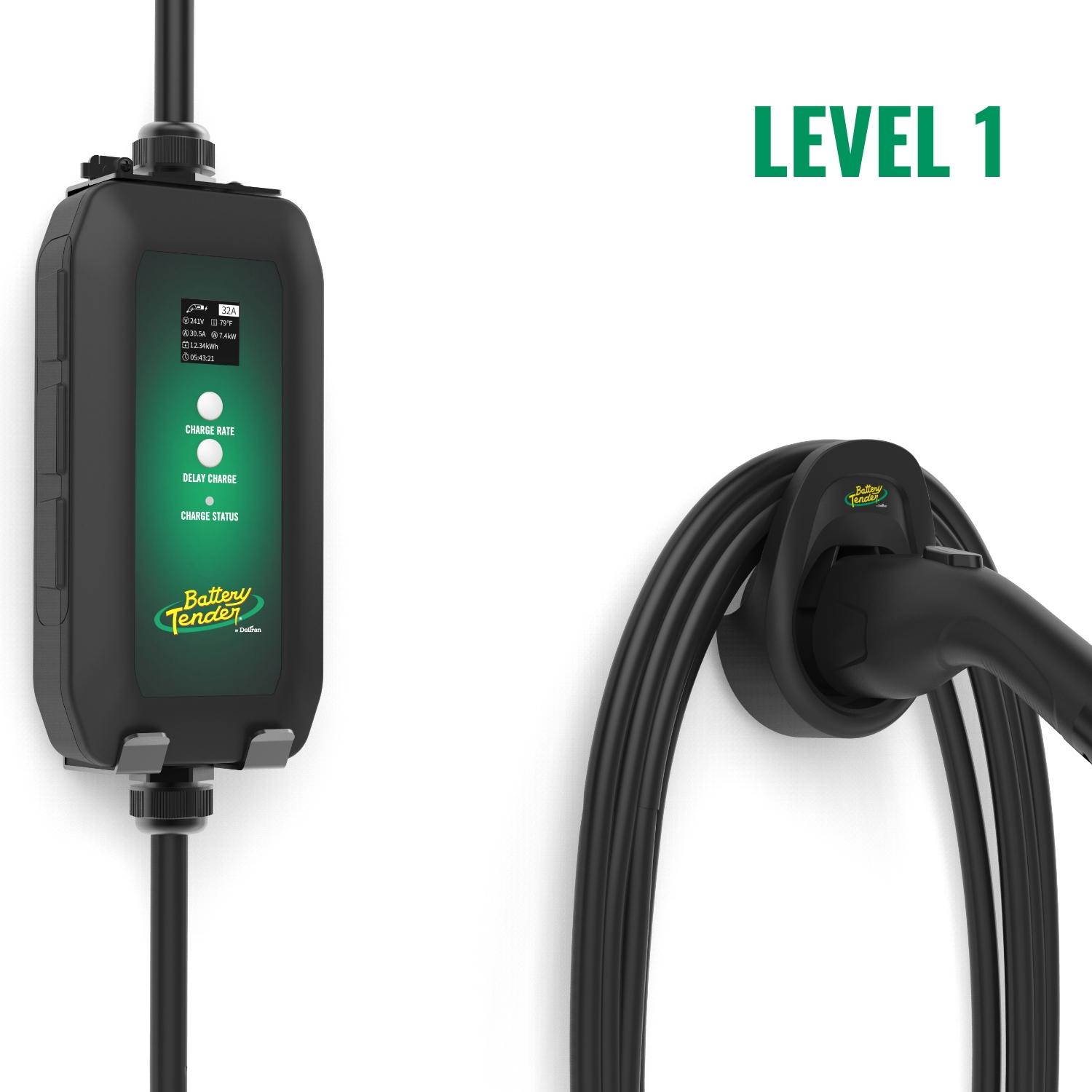 eCharge 16 AMP, Level 1 Portable Electric Vehicle Charger