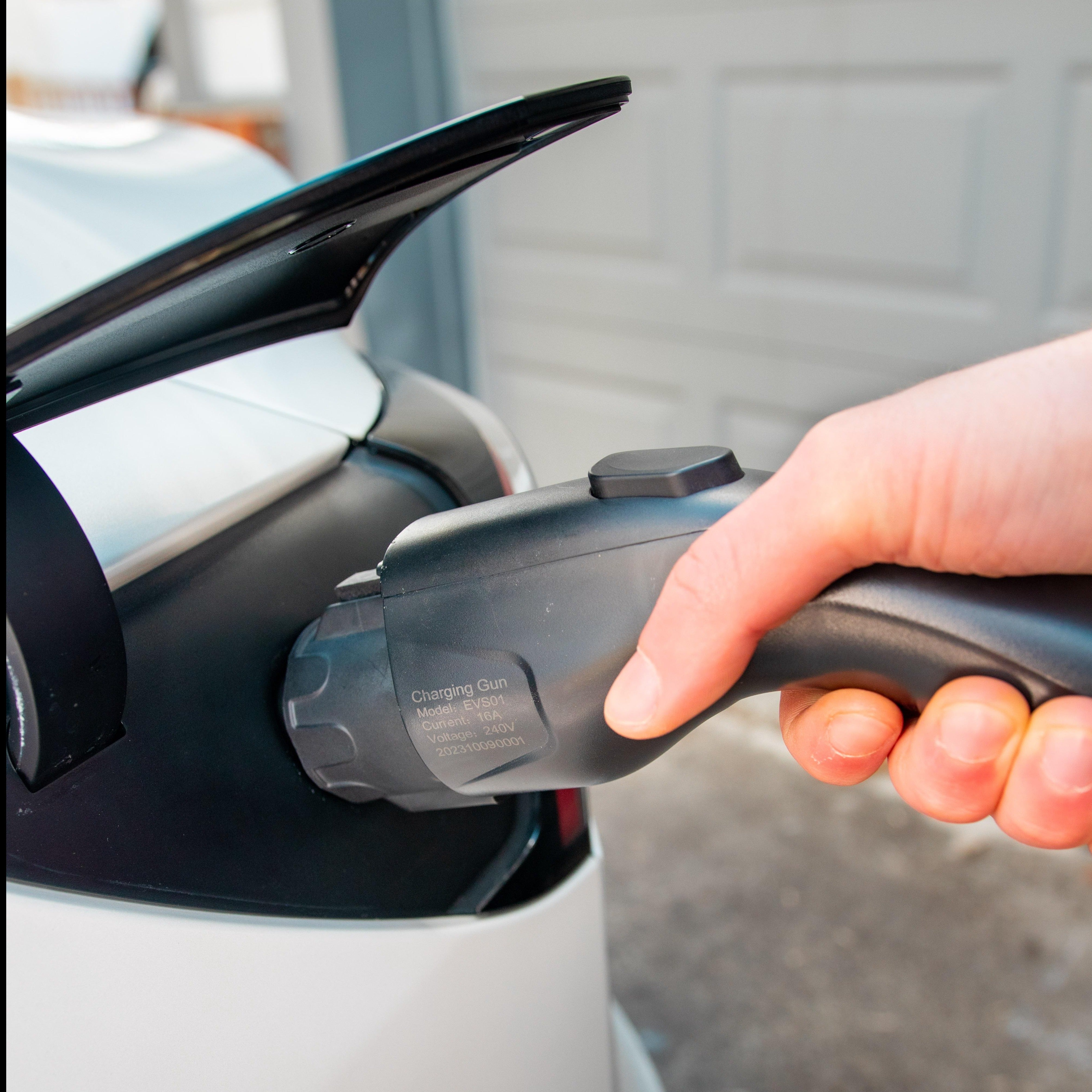 Chargeur portatif pour véhicule électrique eCharge 16 AMP, niveau 1