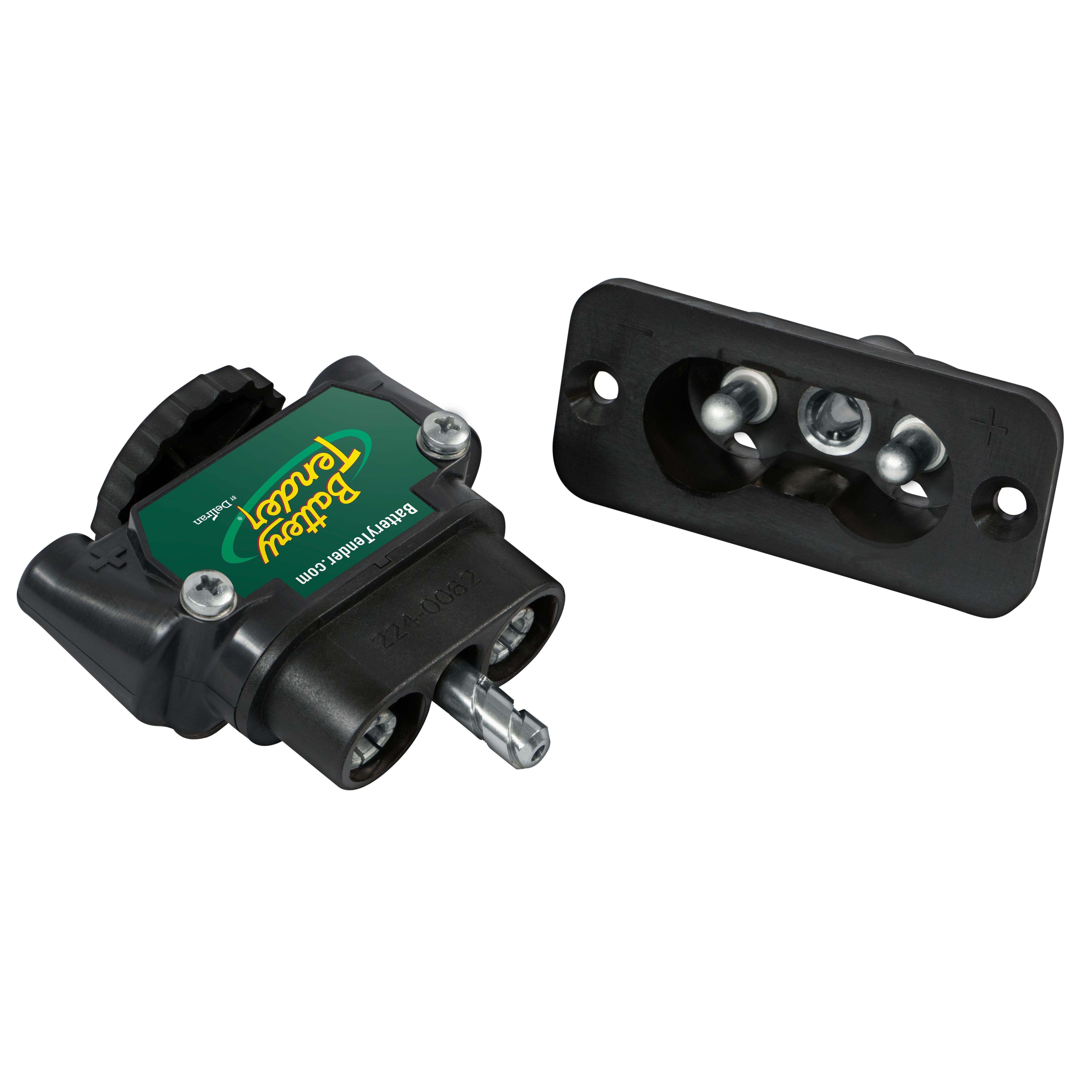 Marine DC to DC Power Connector - Trolling Motor Plug for Onboard Marine 12V