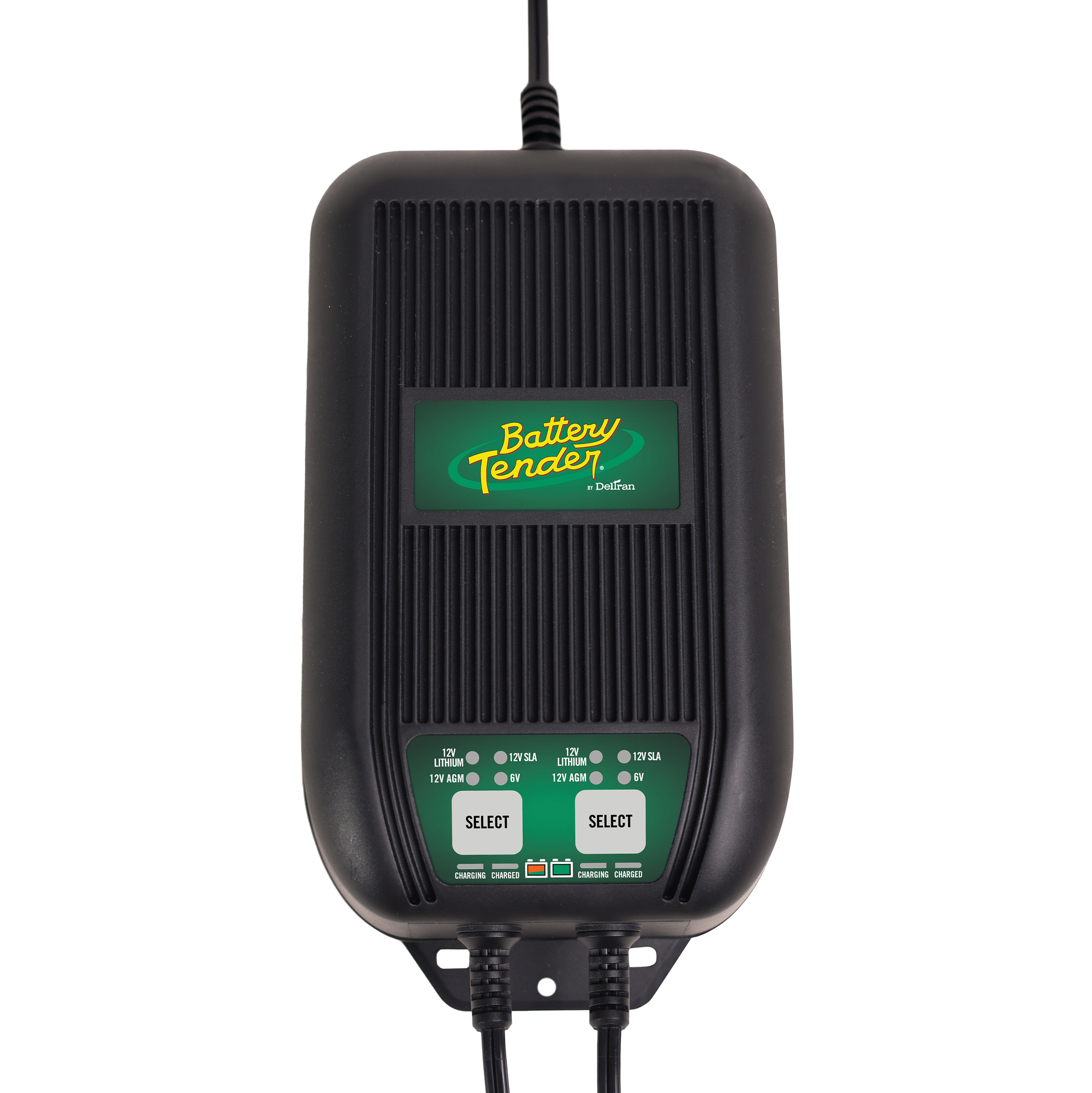 Cargador de batería WaveCharge de 2 bancos seleccionable de 12 V o 6 V, 6 AMP